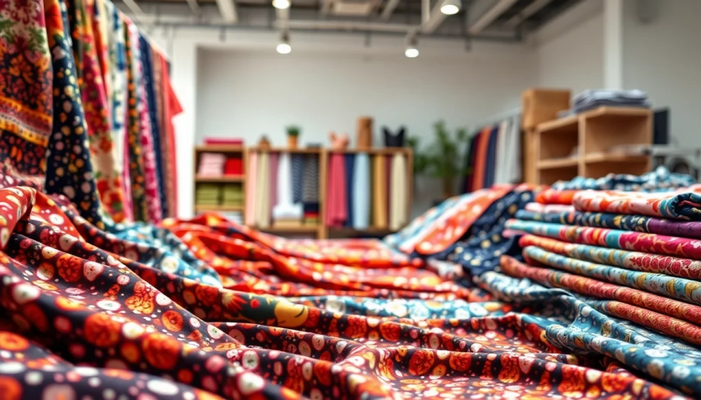 Bekijk ons uitgebreid assortiment bedrukte tricot met unieke patronen en kleuren in een stofstudio.