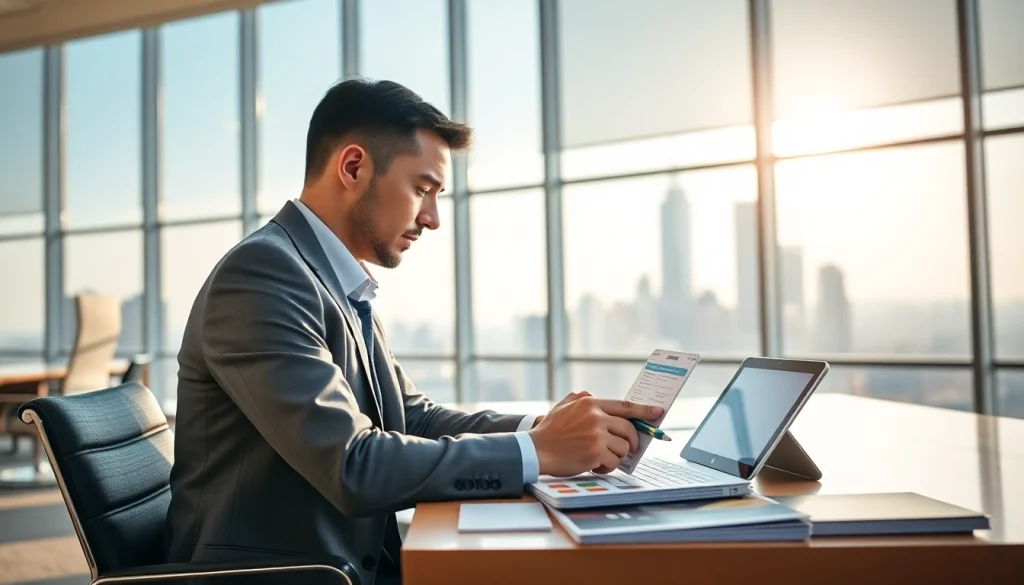 Complete your eta application uk with confidence in a modern office environment.