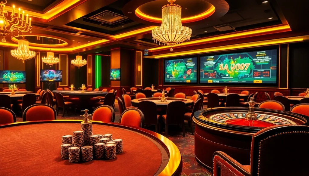 Experience the excitement of gambling at vua99 with vibrant casino games and luxurious ambiance.
