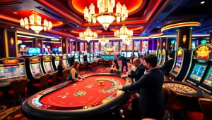 Experience vibrant gaming at gg88bz with thrilling casino action, poker chips, and roulette wheels.