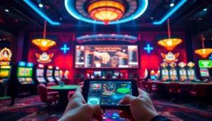 Experience the thrill of 58ee's online casino with vibrant gaming interfaces and exciting atmosphere.