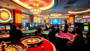 Experience thrilling gambling excitement at MM88 with vibrant casino games and online betting.