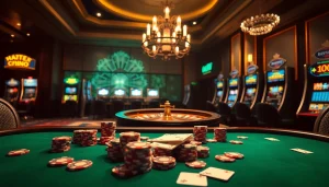 Experience the excitement of online gambling at nhà cái WN678 with luxurious casino tables and vibrant gameplay.