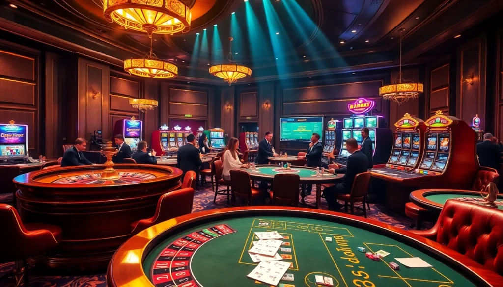 Experience the thrilling world of gambling at https://mk8th.net/ with exciting roulette, poker, and vibrant slot machines.