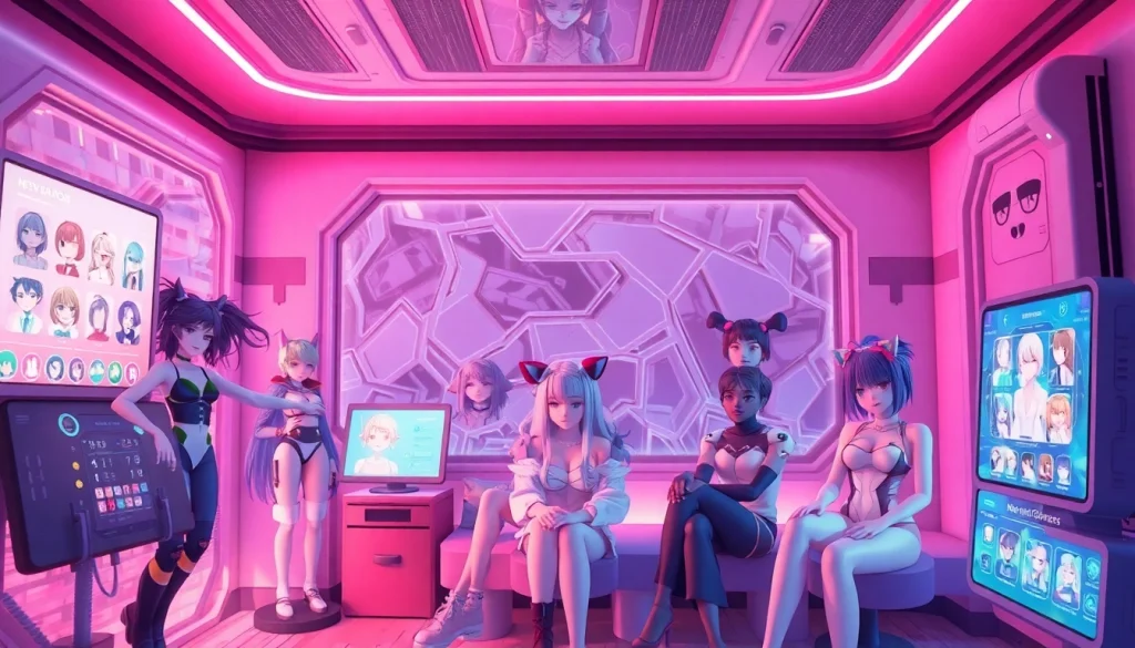 Engaging NSFW AI characters in a cozy digital environment, exploring AI companionship.