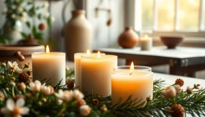 Aktivno korišćenje mirisne svece za stvaranje opuštajuće atmosfere u prostoru.