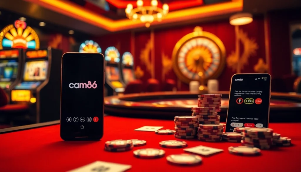 Experience thrilling casino actions with cm88com, featuring cards, chips, and digital gambling interfaces.